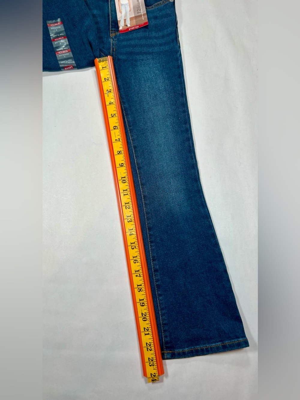 NWT | Levi’s 726 Girls’ High- Rise Flare Jeans - Picture 11 of 13